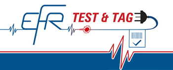 E.F.R Test and Tag Ballarat Logo